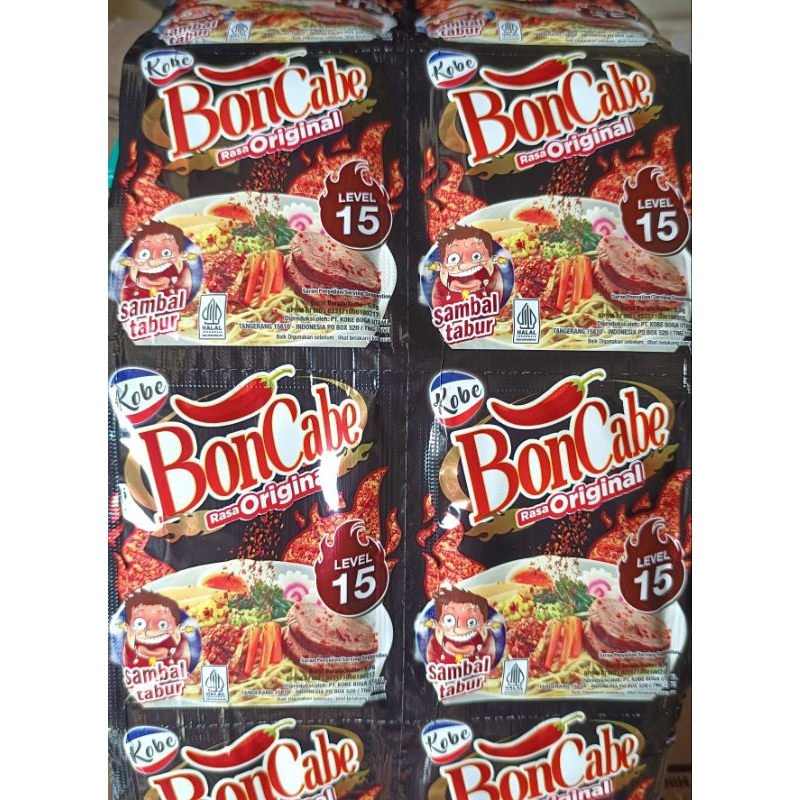 

Boncabe level 15 1 renteng isi 12