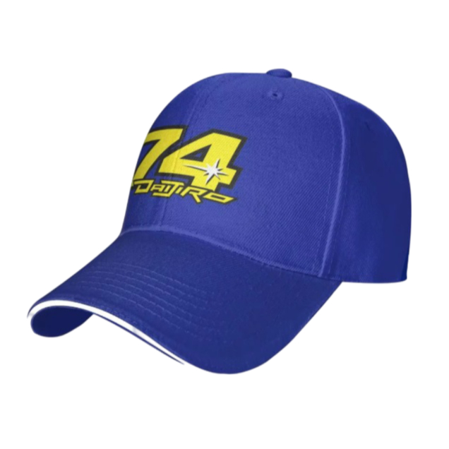 Topi Baseball Daijiro Kato 74 MotoGP Legend