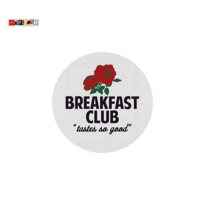 

sticker Breakfast Club Tokyo tastes so good logo rounded stiker