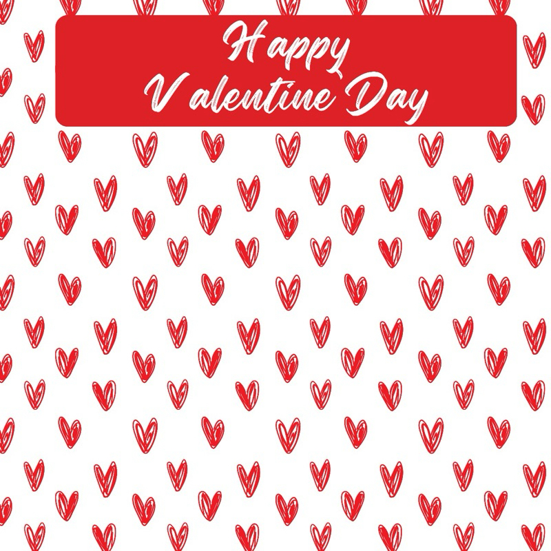 

alas packing kado valentine size 10x10cm Isi 12lembar