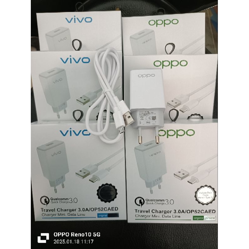 Charger oppo/vivo 2a micro usb/Charger micro usb /Casan oppo /Casan vivo /Charger hp oppo bagus mura