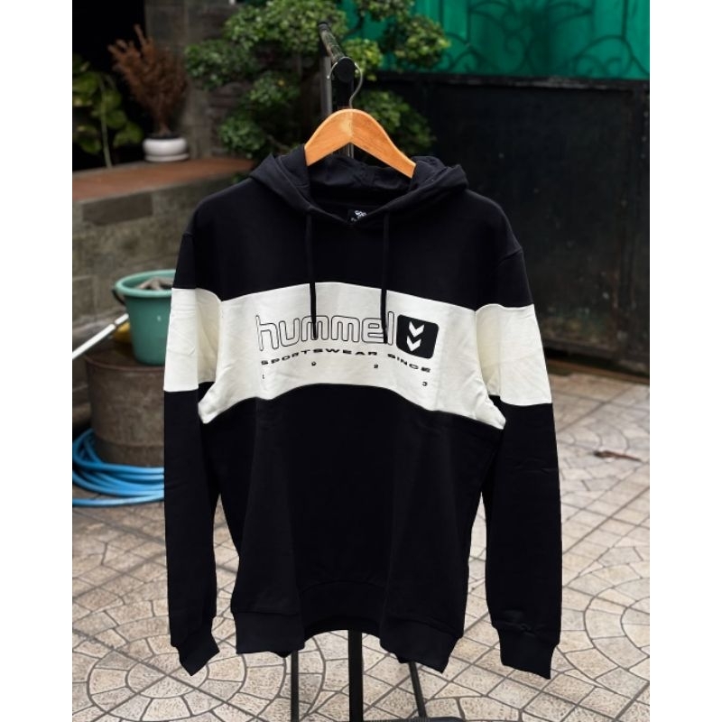 Hummel Sportwear Musa Hoodie Black White BNWT ORIGINAL BARANG RESMI STORE