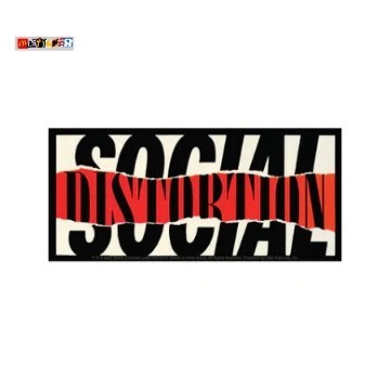 

sticker band Social Distortion logo stiker punk rock
