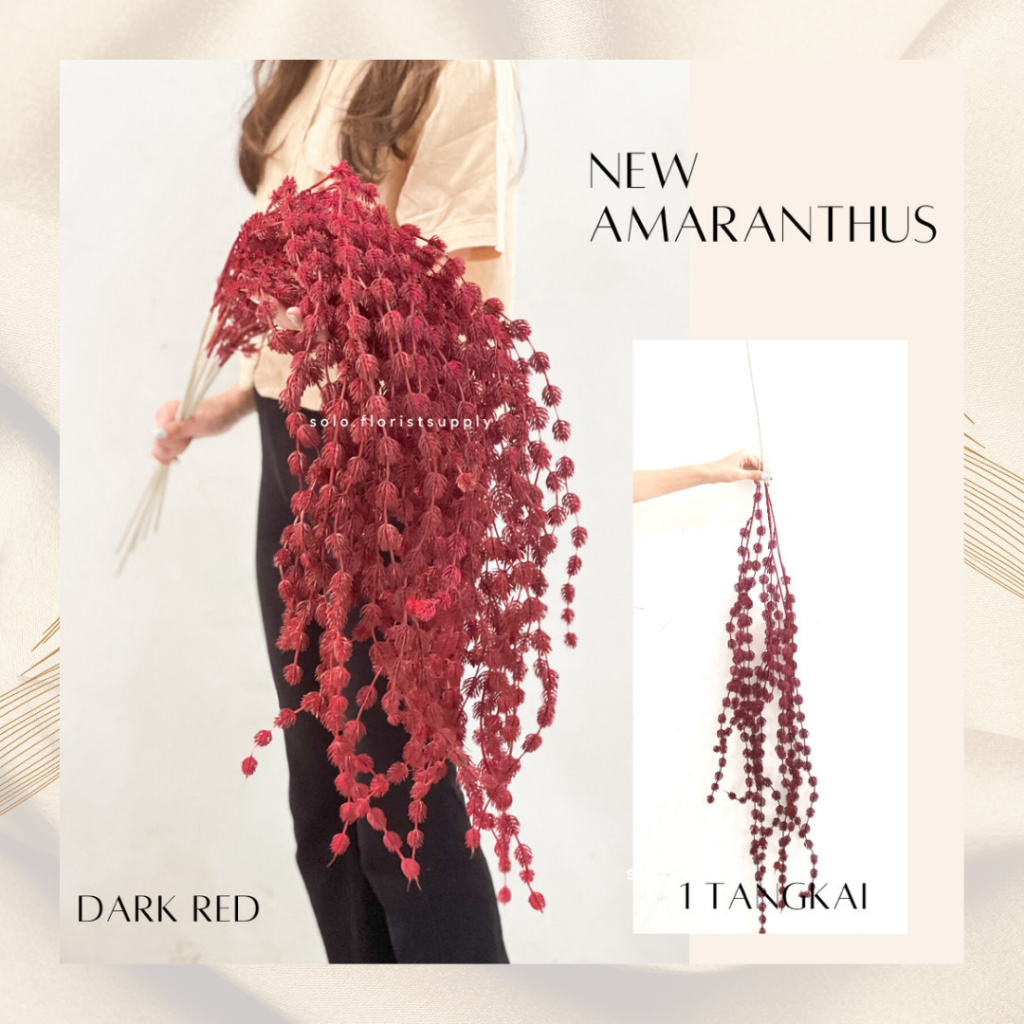 BUNGA NEW AMARANTHUS ARTIFICIAL/Amarant bunga gantung hias amaranthus artificial BUNGA GANTUNG PALSU