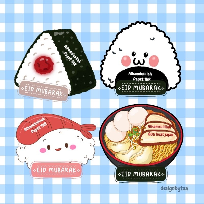 

Amplop Lebaran Makanan Cute