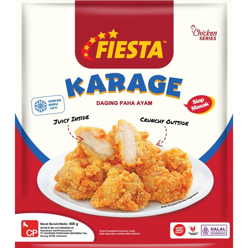 

RB Fiesta Chicken Karage & Spicy Karage 400g / Daging Paha Ayam