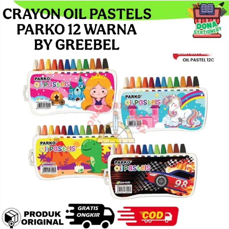 

CRAYON OIL PASTELS PARKO 12 WARNA | CRAYON KRAYON LUCU | CRAYON MURAH | CRAYON ANAK