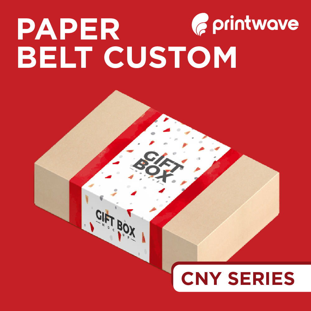 

Paper Belt CNY Hampers Custom | Label Imlek 2025 | Hadiah Souvenir Tahun Baru Cina Ular Kayu
