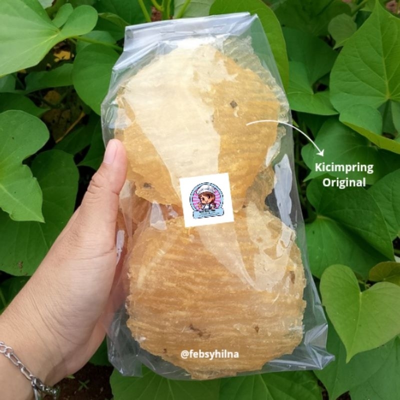 

Kicimpring Original 130g / Kecimpring Singkong / Kerupuk Singkong / Emping Singkong / Opak Singkong / Makanan Tradisional / Makanan Pedas Gurih / Makanan Kriuk Dijual Mentah Khas Tasikmalaya