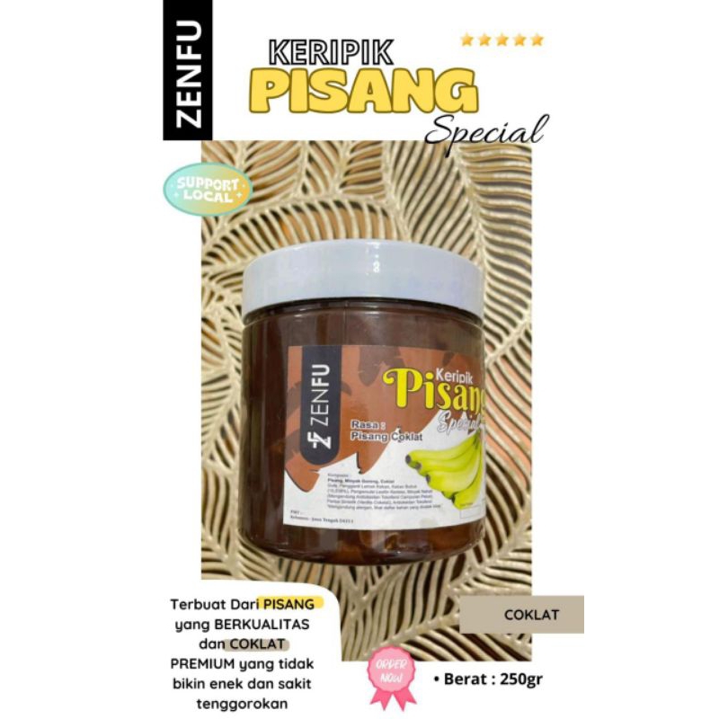 

kripik rasa coklat