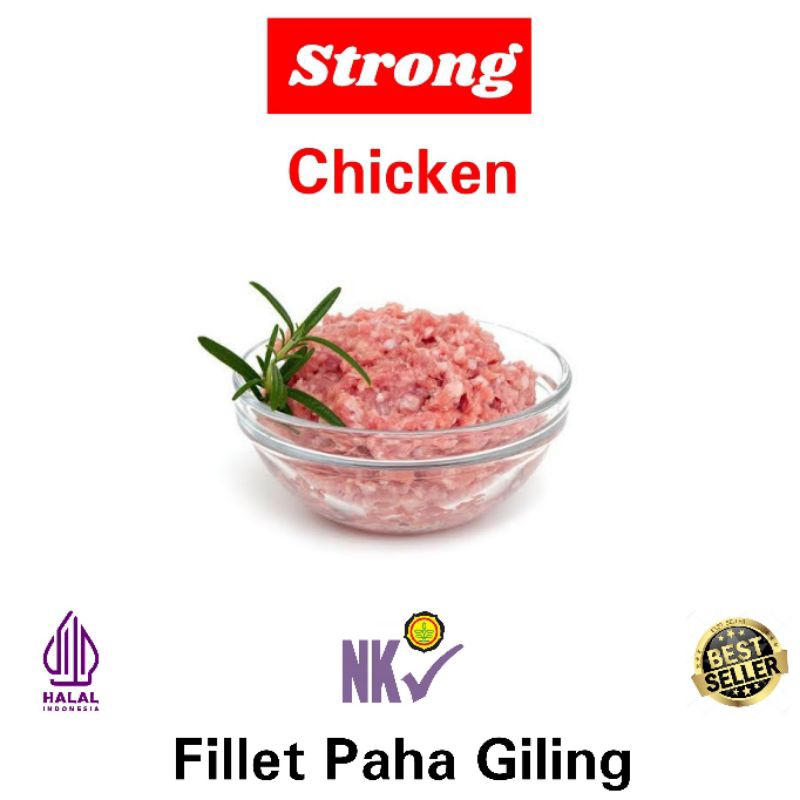 

[TERMURAH] Fillet Paha Ayam Giling 1Kg