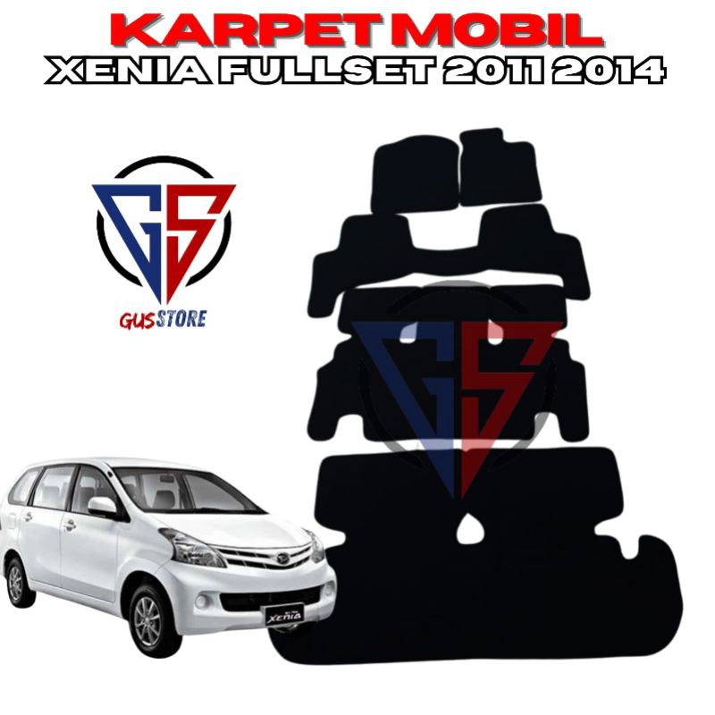 Karpet matras mobil Xenia 2012 2013 2014 Karpet matras Xenia 2014 Karpet All New Xenia Karpet Lantai