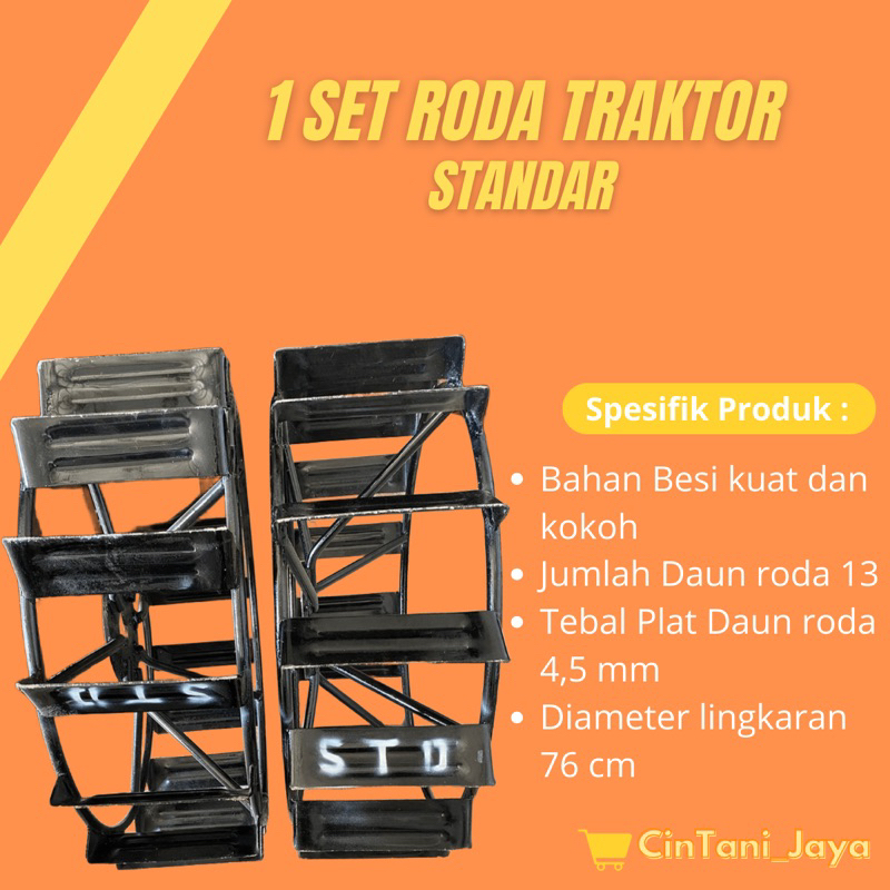 Roda Traktor Standar G1000