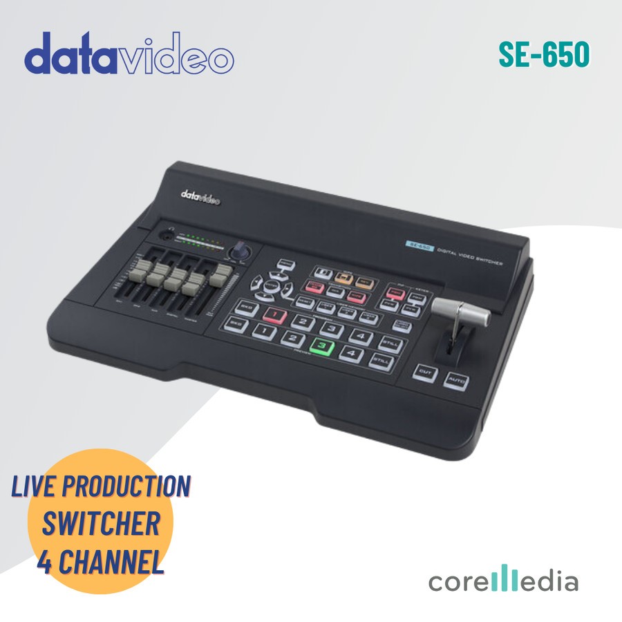 Datavideo SE-650 HD 4-Channel Digital Video Switcher SE 650