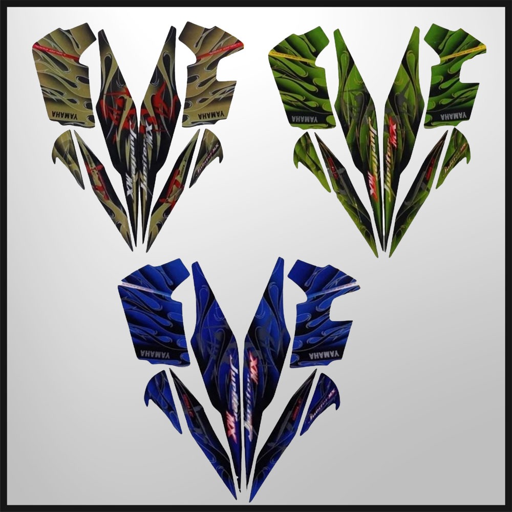 STRIPING STANDART YAMAHA JUPITER MX 2008 STIKER BODY JUPITER MX 2008 LIS BODY MX 2008 TERMURAH