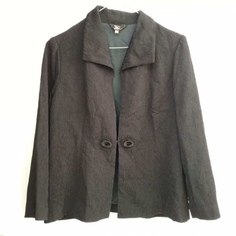 preloved blazer premium hitam pekat