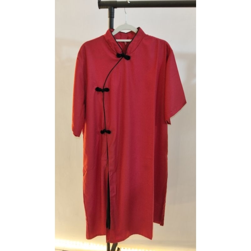 Dress Imlek Cewek Big Size Jumbo