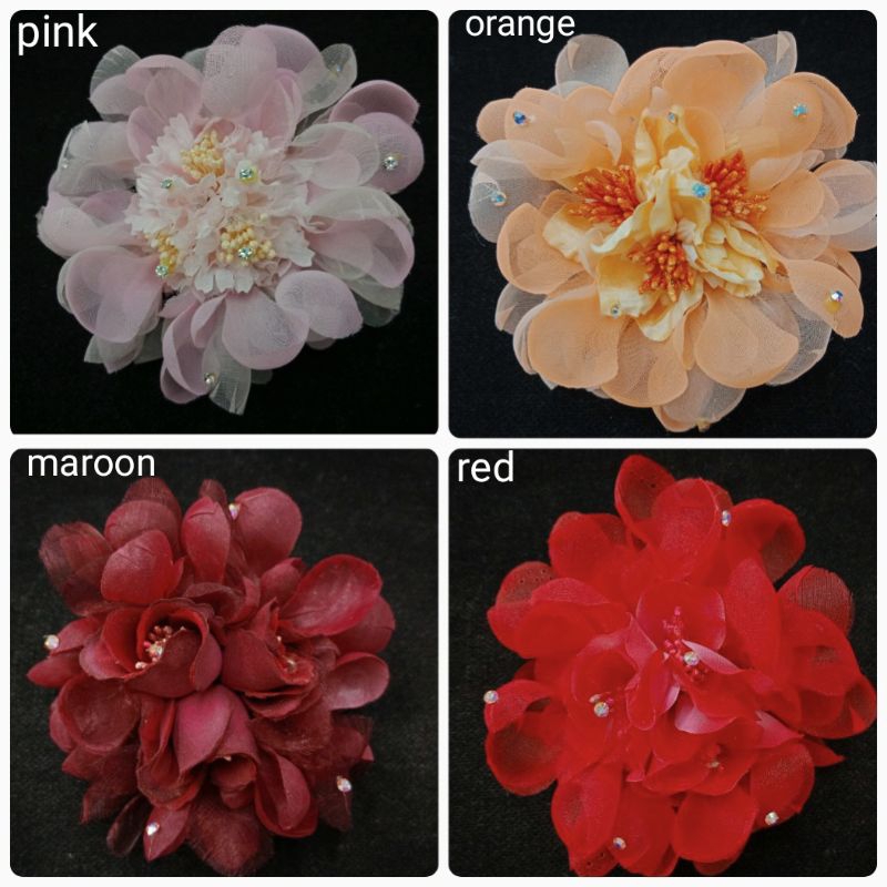 Korsase Gaun, Bunga Korsase,Korsase Bahu, Bunga Aksesoris Rambut/Gaun