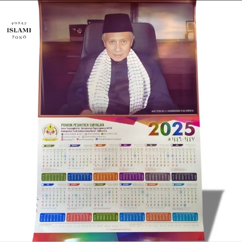

[REDY Cetakan Ke-3] Kalender Suryalaya 2025