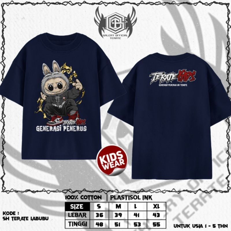 KAOS ANAK PSHT TERATE KIDS GENERASI PENERUS PSHT