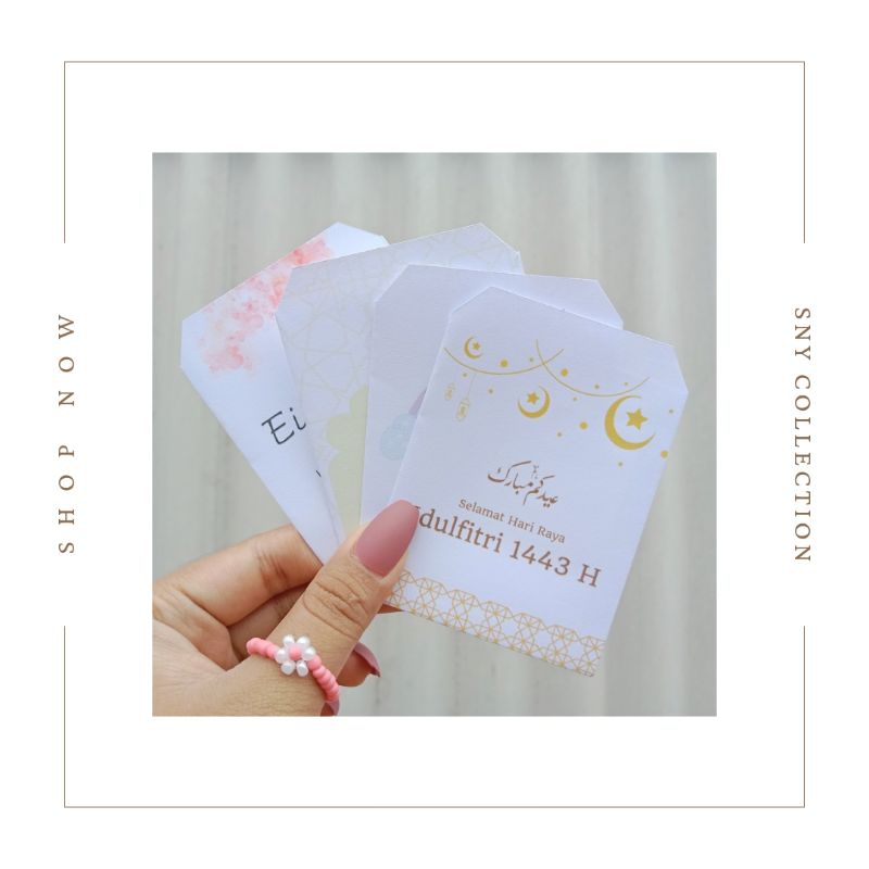 

AMPLOP LEBARAN CUSTOM CUTE - ANGPAU LEBARAN LUCU - CUSTOM AMPLOP AESTHETIC (ISI 15 PCS)