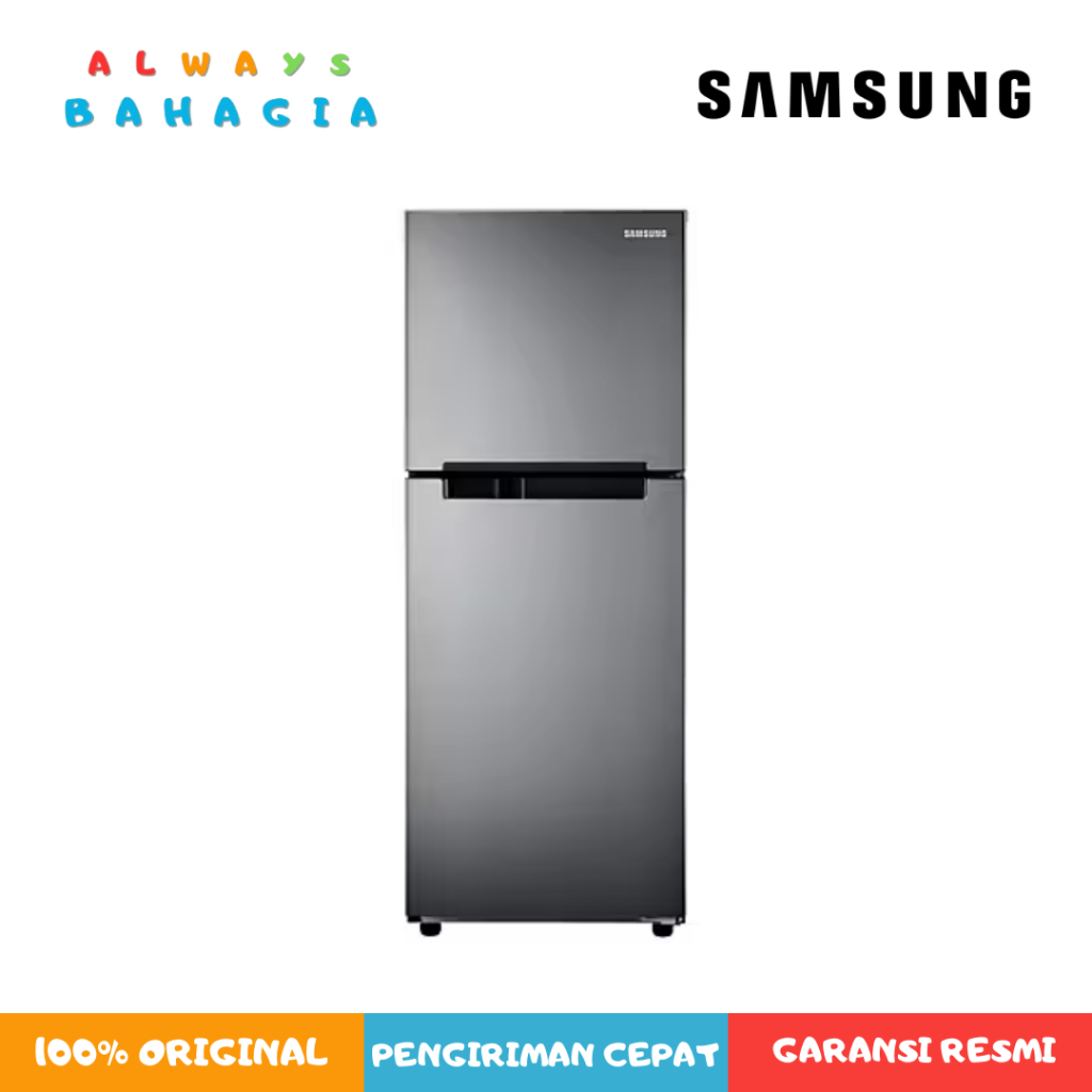 Samsung Kulkas 2 Pintu RT19M300BGS / RT19M300BGS / RT 19 M300BGS 216L