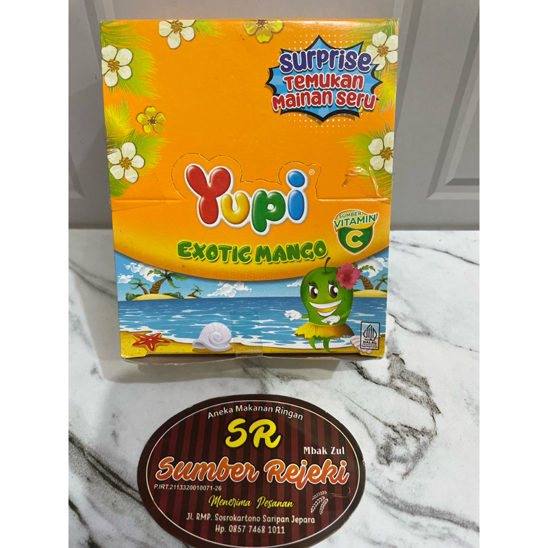 

YUPI EXOTIC MANGO ISI 24 pcs