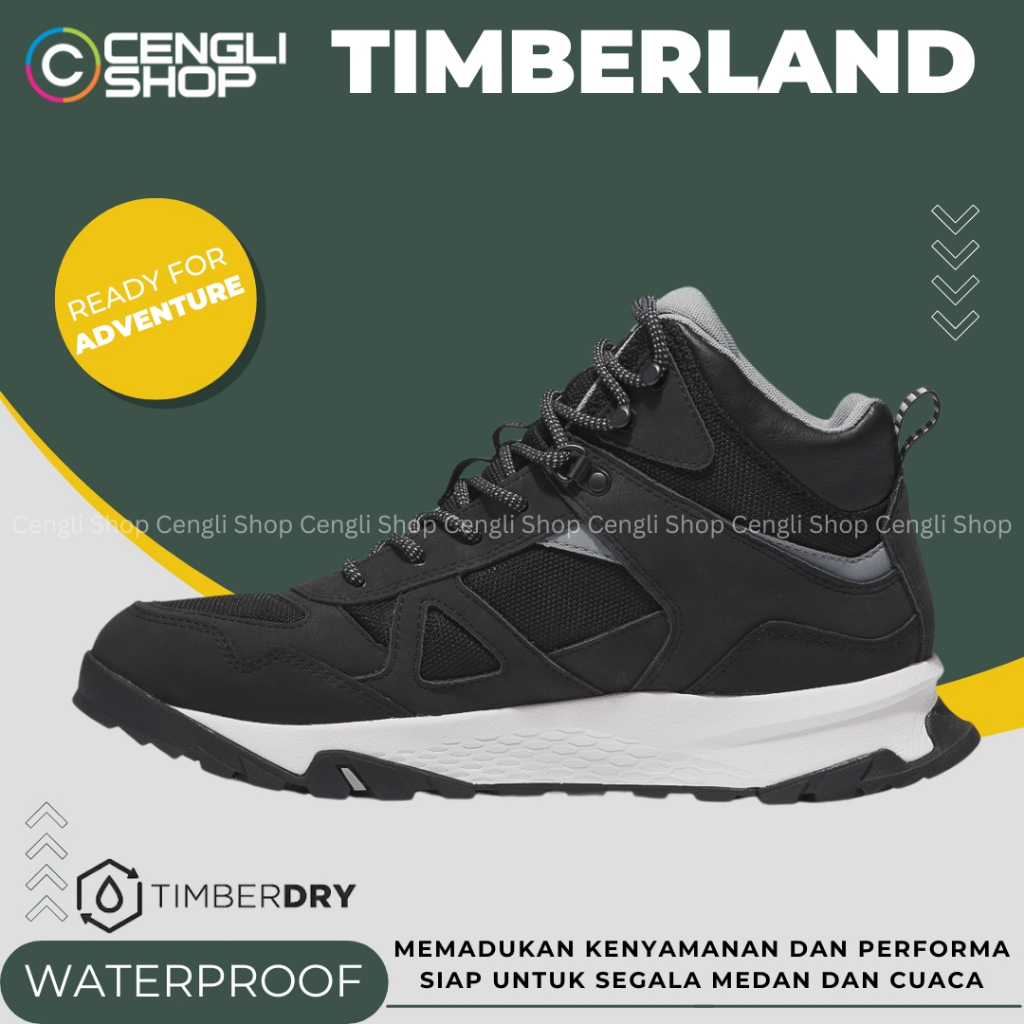 SEPATU GUNUNG TIMBERLAND PRIA ORIGINAL OUTDOOR HIKING BOOTS BOOT SNEAKERS SNEAKER WATERPROOF TM87