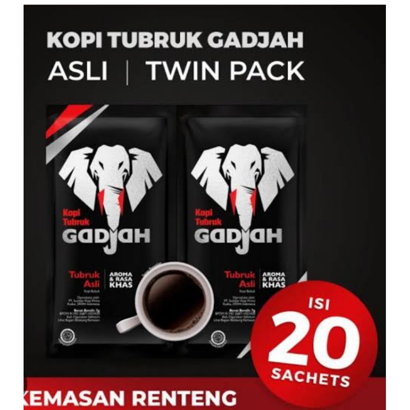 

kopi tubruk Gadjah renteng