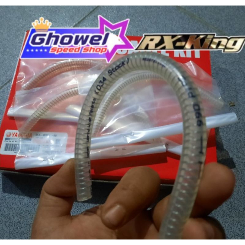 selang bensin rx king transparan