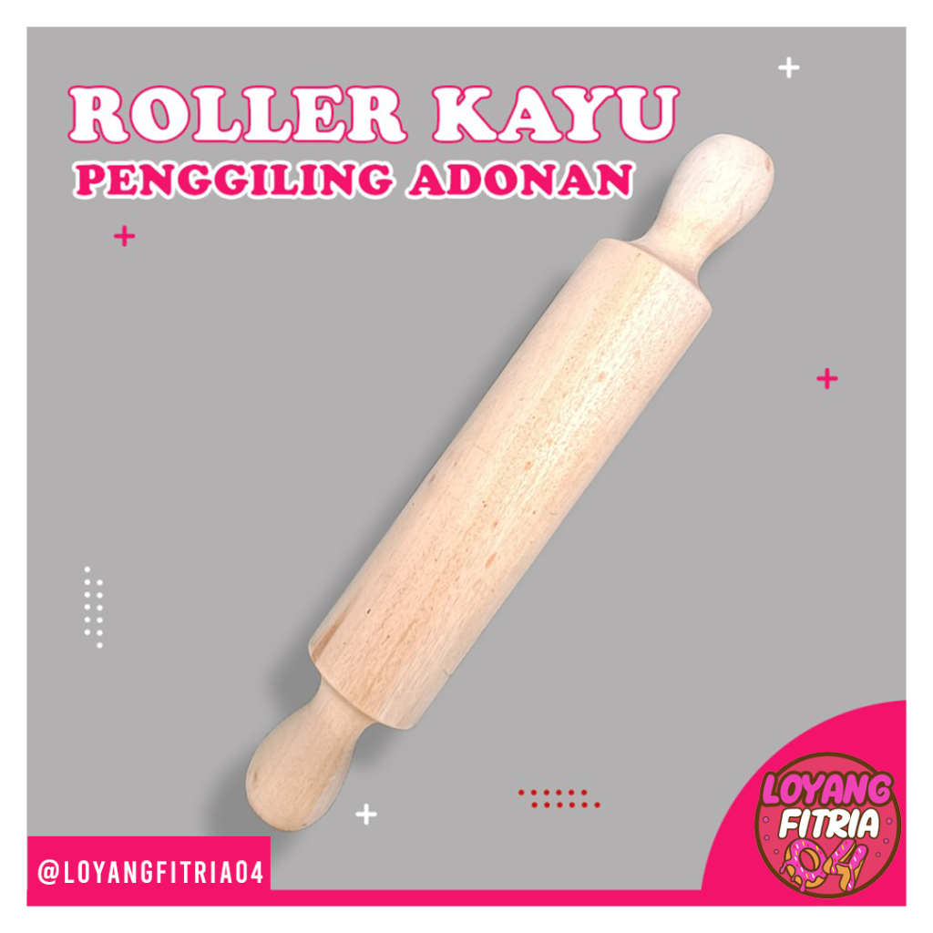 ROL KAYU KUE / ROL KUE ADONAN CEVESKA / PENGGILING ADONAN / GILINGAN KUE