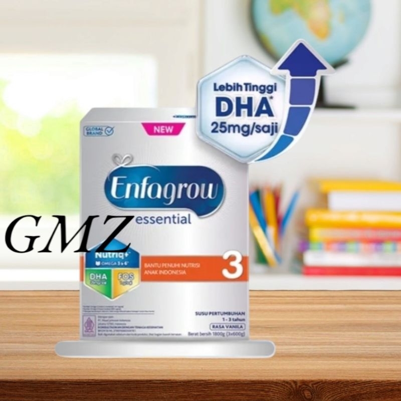 Enfagrow Essential 3 1800 gr Susu Formula 1-3 Tahun