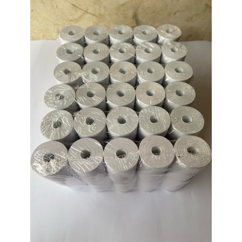 

thermal kasir berbagai jenis Edc (ISI 60 ROLL/PCS) ukuran 57x40