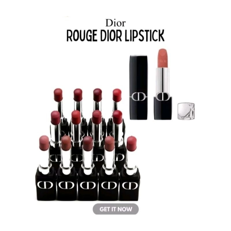 dior rouge lipstick nude look velvet