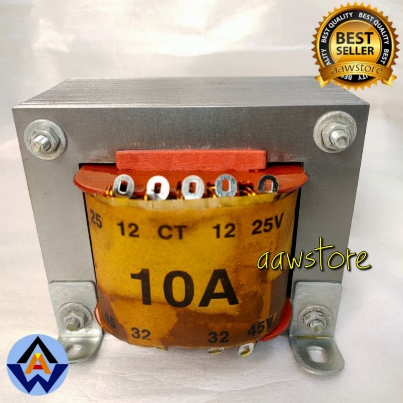 Trafo King 10Act45 Besar MurniTembaga 10A ct45 10 ampere ct 45v
