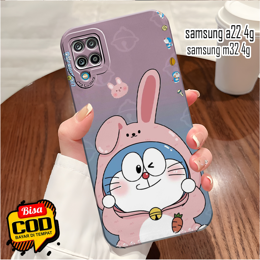 Softcase Samsung A22 4G A22 5G A12 M12 M22  M32 4G A11 M11 A32 4G M32 5G A32 5G A20 A30 A20s Silikon