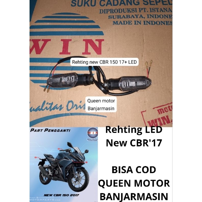 Lampu sen sein Honda New cbr 150R CBR 150R LED Street fire kiri kanan Rehting depan muka/belakang