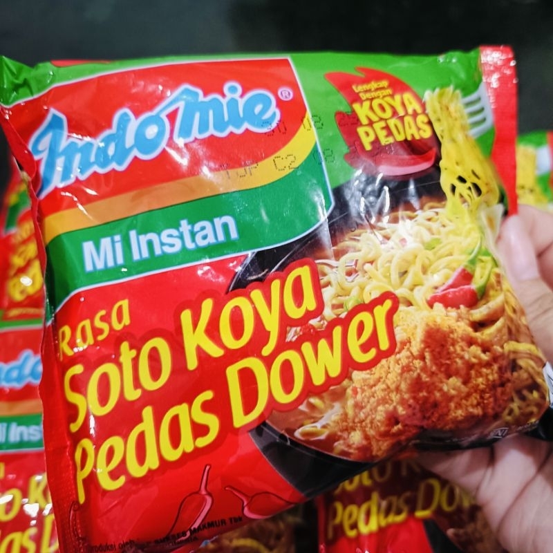 

Indomie Kuah Soto Koya Pedas Dower, mi instan, mie Soto Koya Pedas Dower, mie langka, mie jarang dijual, mi instan, Pedas, mie baru, BARU