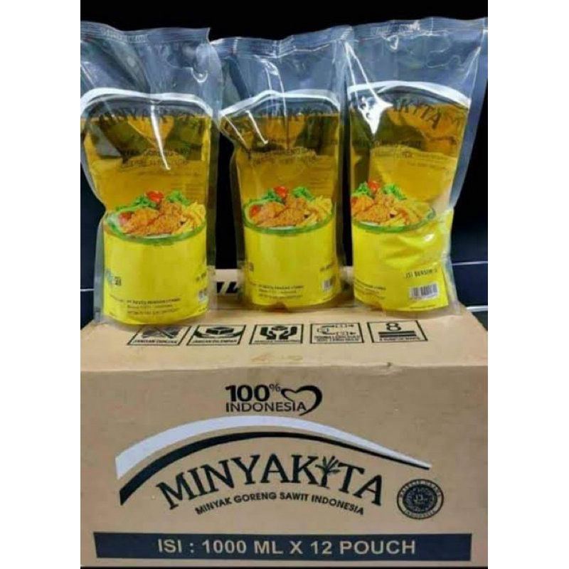

Minyak Goreng Murah 1 Dus kemasan 1 liter x 12 pouch