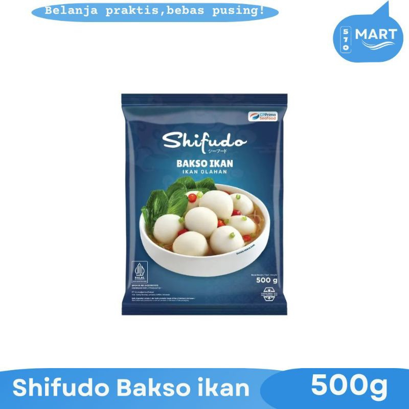 

Shifudo Baso ikan olahan Fish ball 500gr