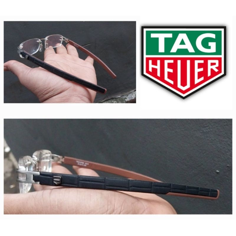 frame kacamata tag heuer original preloved