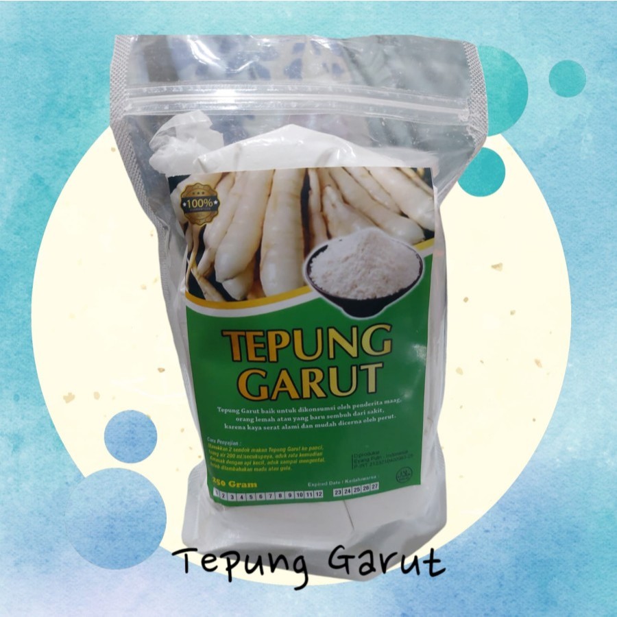 

Tepung Garut Pati Tepung Garut. / Angkrik 250gr