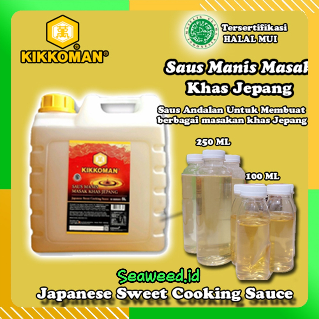 

Saus Manis Ala Jepang Kikkoman Mirin HALAL Japanese Sweet Sauce Mirin Halal