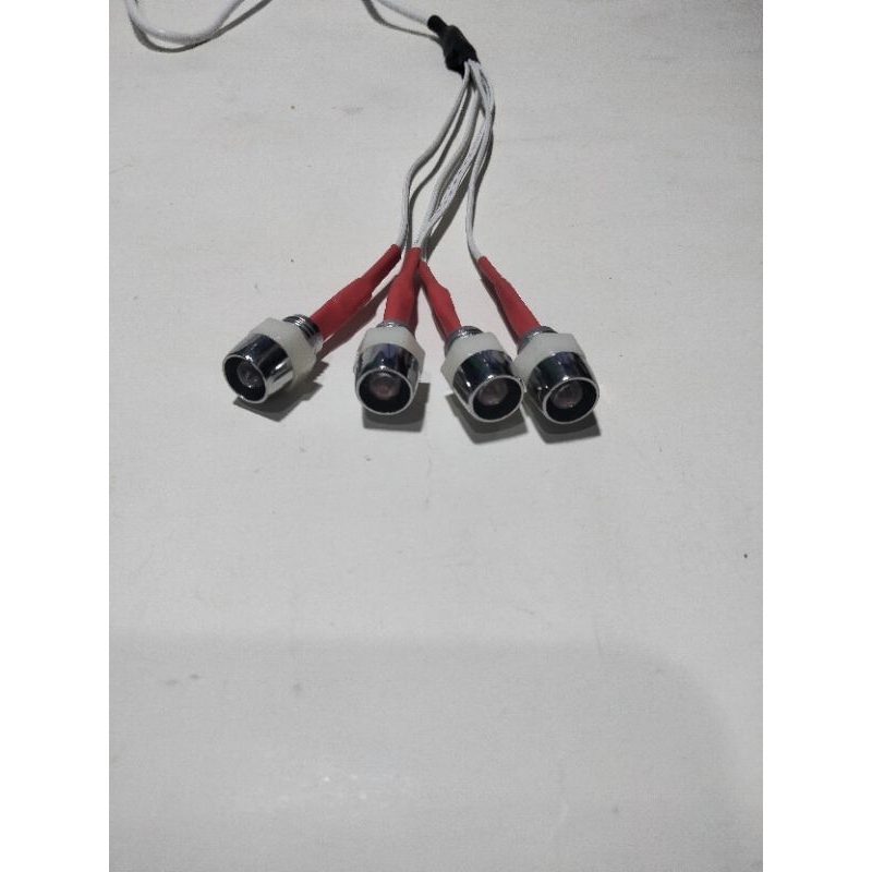 Lampu Miniatur Sound 4 LED, Tempat LED/Pilot Lamp