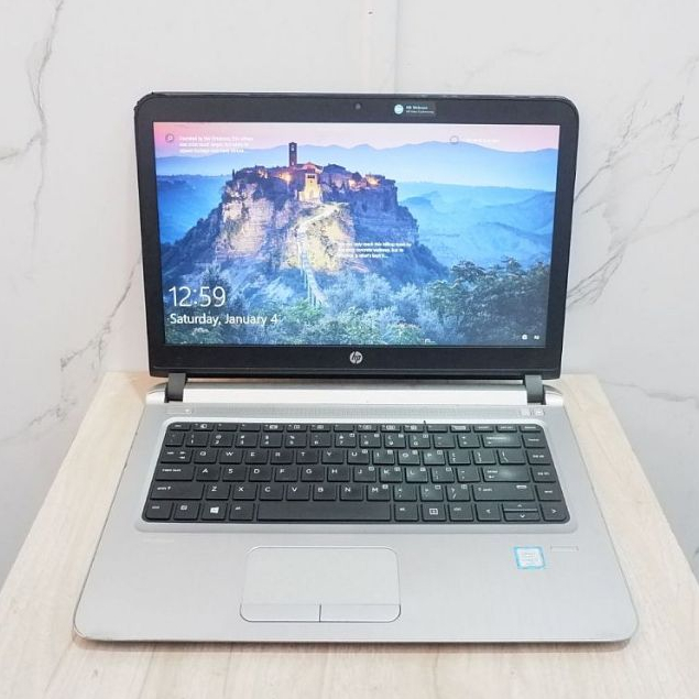 Laptop HP PROBOOK 440 G3 INTEL CORE I7-6500U RAM 8GB SSD 256GB Normal Siap Pakai - Laptop Murah - La