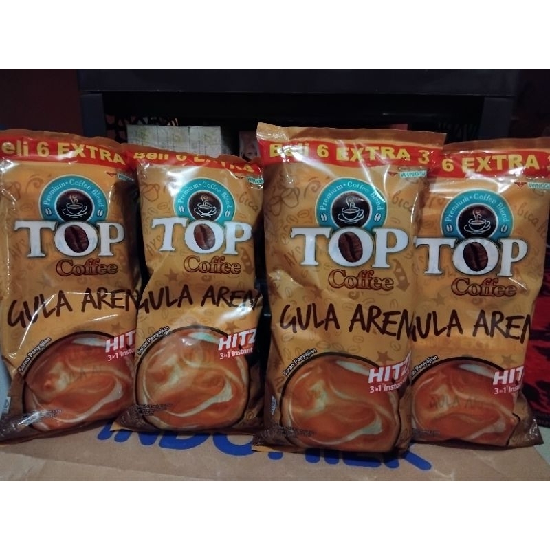 

TOP coffe gula aren 6+3 sachets