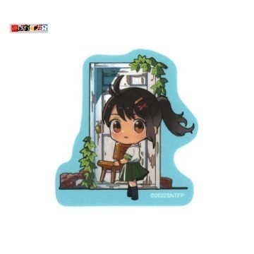

sticker Suzume no tojimari graphic diecut stiker anime makoto shinkai