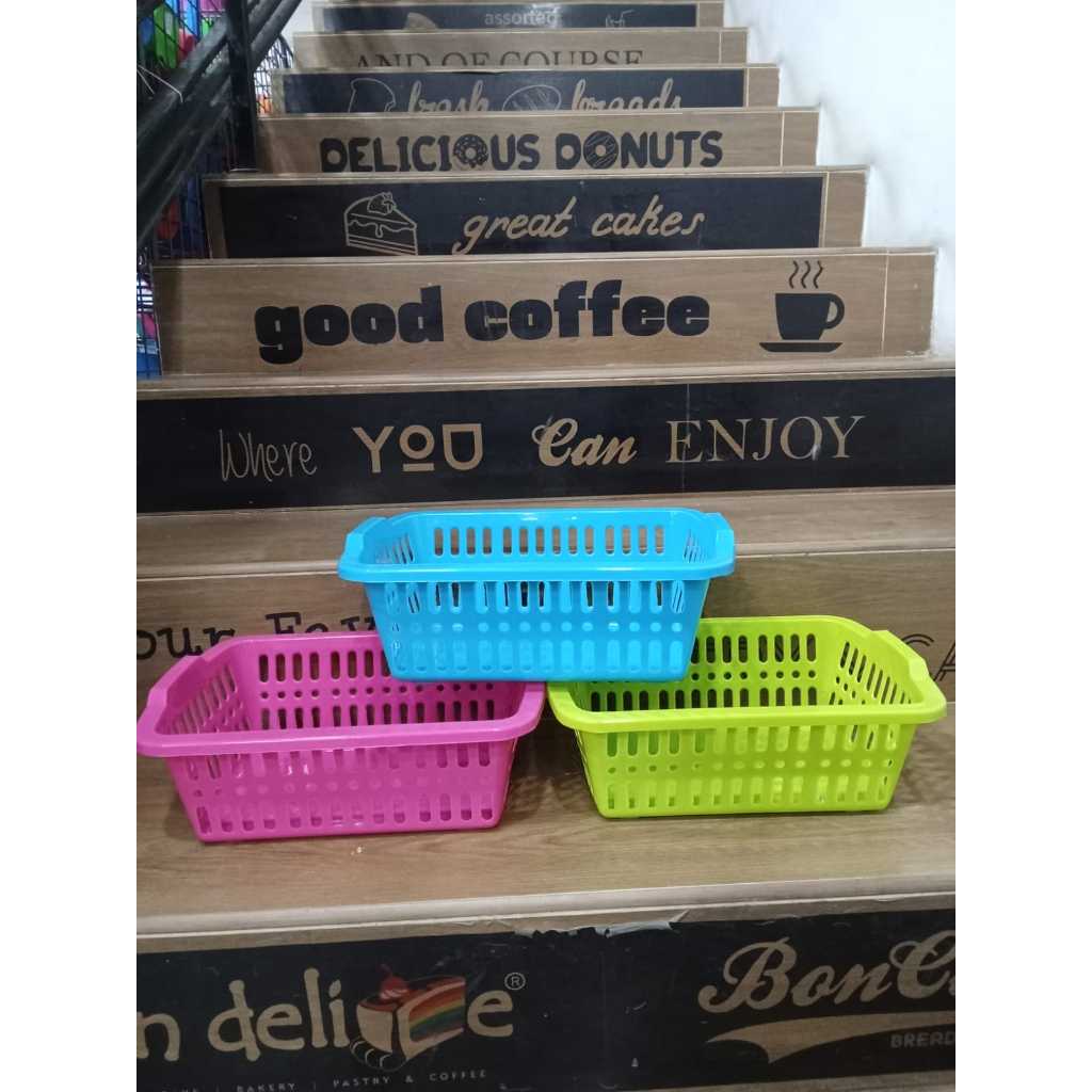 APPLELADY APPLE LADY TRAY 3952/SARINGAN SEGI PLASTIK/KERANJANG SEGI PENIRIS BUAH DAN SAYUR/KERANJANG