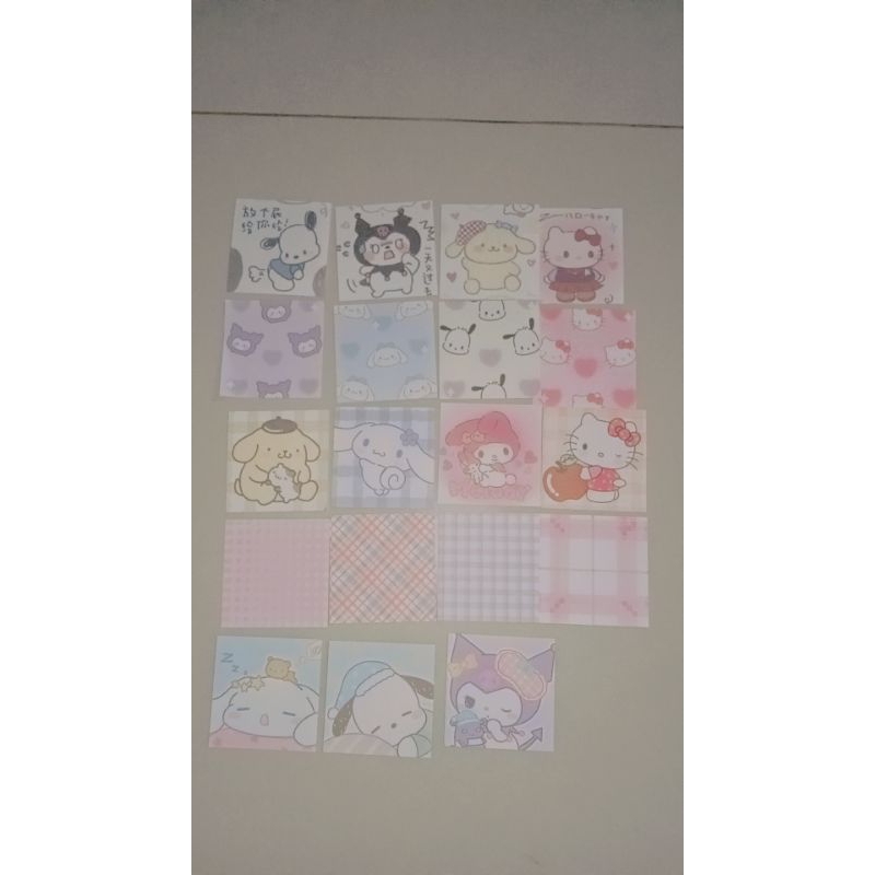 

memo pad Sanrio 1 set (10 pcs)