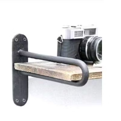 standing besi hambalan U hook rak hambalan papan 30 cm